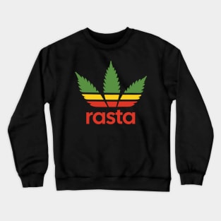 Rasta Leaf Crewneck Sweatshirt